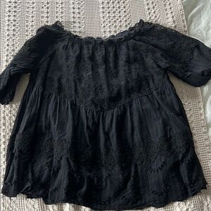 Elegant Black Women's mini dress